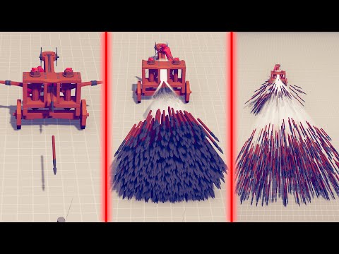 EVOLUTION OF BALLISTA GOD - Totally Accurate Battle Simulator TABS