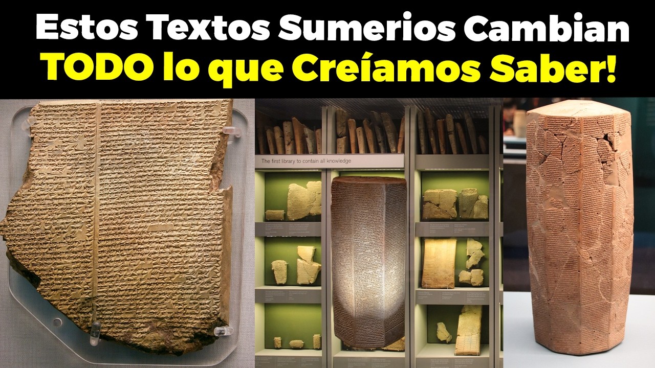 Acaban de Revelar Antiguos Textos Sumerios Y Cambian TODO lo que Creíamos Saber!