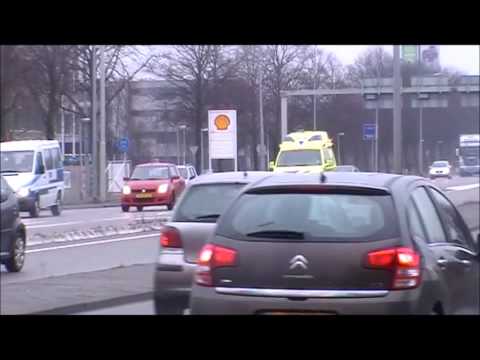 ***Aparte sirene*** Ambulance 02-144 Lemmer met spoed naar het UMCG
