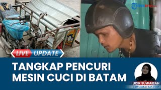 Aksi Pemuda Curi Mesin Cuci Milik Warga di Sagulung Batam Berhasil Digagalkan, Pemilik Rumah Curiga