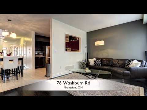 76 Washburn Rd, Brampton, ON