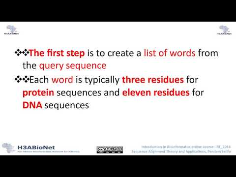 معلوماتية حيوية: شرح نظرية وتطبيقات برنامج الـ BLAST (الجزء2)