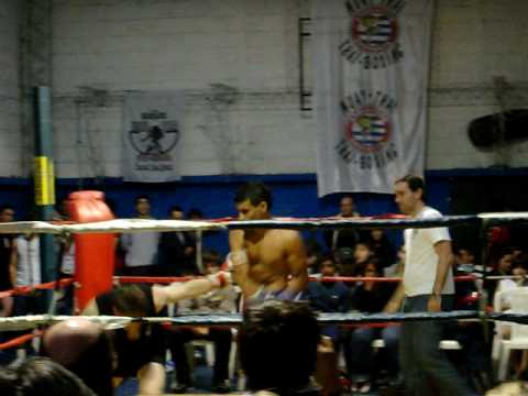 debut del jabali lecuna en muay tahi