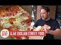Barstool Pizza Review Slab Sicilian Street Food Portland ME