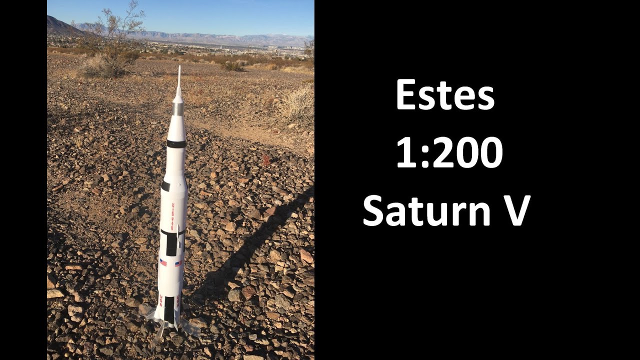 Estes Saturn V 1:200 RTF