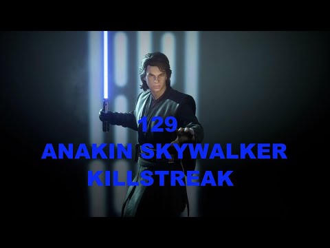 129 Anakin Skywalker Killstreak!! - Star Wars Battlefront 2