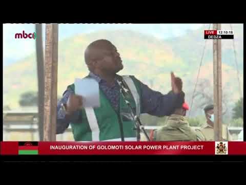 Ibrahim Matola ( Minister of Energy) Kunena A Malawi kuti Ndi Achule