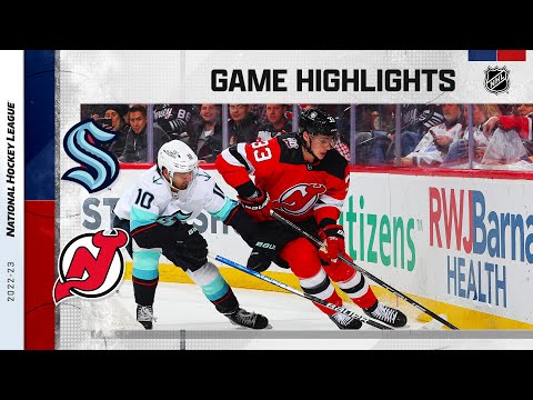 Kraken @ Devils 2/9 | NHL Highlights 2023