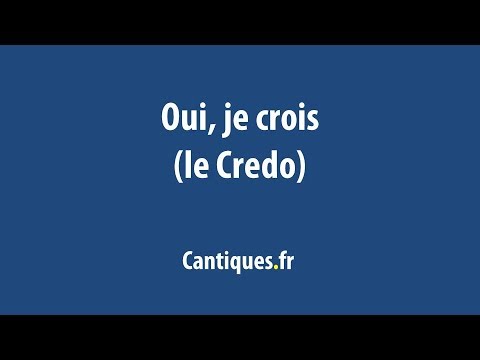 Oui, je crois