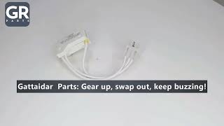 Dryer Door Switch Assembly Replacement Part 3406105 by Gattaidar