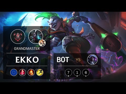 Ekko Bot vs Kai'Sa - EUW Grandmaster Patch 9.22