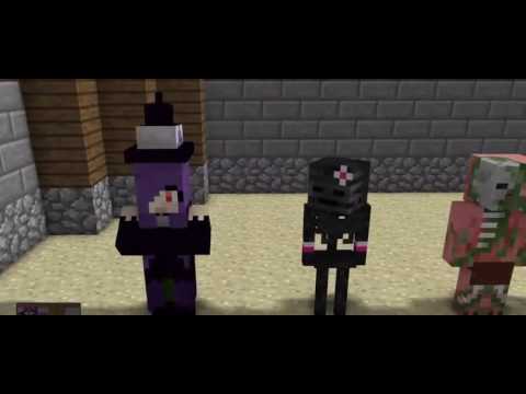 Monster School: Girls vs Boys Swimming Challenge - Minecraft Animation