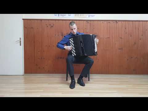 Aleksandar Pejovic, Serbia, National Selection, World Accordion Trophy 2021.Junior Classic, II Round