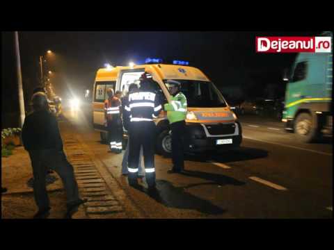 accident autoutilitare Baita, Gherla