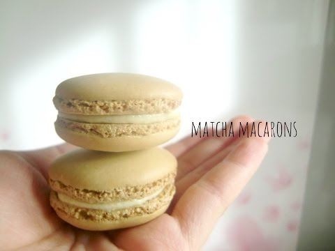 How to Make Matcha Green Tea Macarons (Italian Meringue Method) 녹차 마카롱