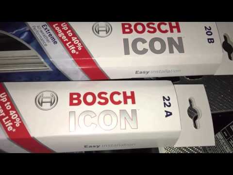 ✅Best Windshield Wiper Blades by Bosch Icon | 💦Fixes RainX Wiper Blade Streaking Problem Review