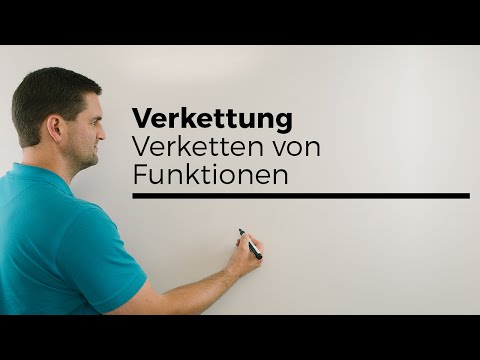 Verkettung, Verketten von Funktionen, innere/äußere Funktion | Mathe by Daniel Jung