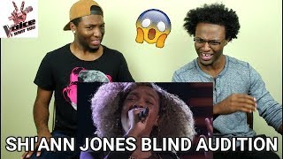 The Voice 2017 Blind Audition - Shi&#39;Ann Jones: &quot;Drown in My Own Tears&quot; (REACTION)