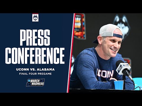Final Four Pregame Press Conference | UConn vs. Alabama