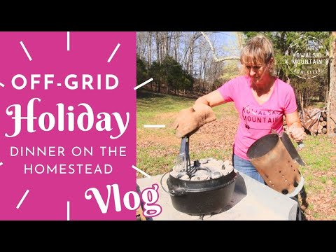 Off-Grid Holiday Dinner in the Dutch Oven | Outdoor Cooking No Matter Where You Are