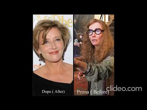 Casting Harry Potter Prima e Dopo - Cast Harry potter Before and after