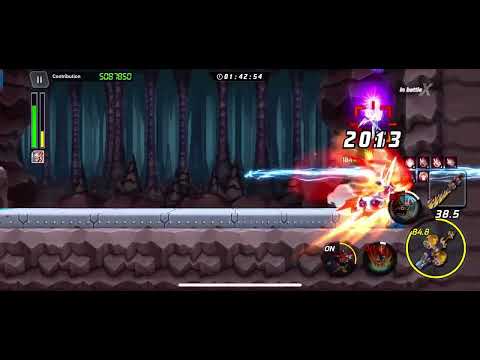 Sinister Blade/Thunder Sword - Dive Armor Zero - Copy X Guild Raid - 25 mill TEST - Megaman X Dive