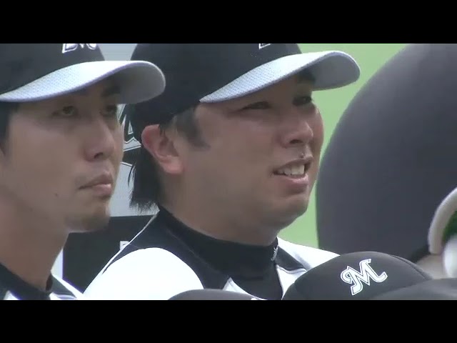 マリーンズ・古谷拓哉投手・里崎智也選手ヒーローインタビュー 9月22日 千葉ロッテマリーンズ 対 福岡ソフトバンクホークス