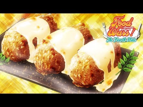Yukihira-Style Toasted-Butter Pilaf Inari Sushi | Food Wars! The Fourth Plate