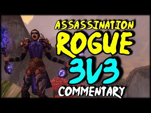 8.3 Assassination Rogue PvP Commentary - 3v3