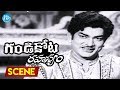 Gandikota Rahasyam Movie Scenes Villagers Chasing NTR Jayalalitha Rajanala