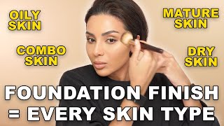 How to Choose the Right Foundation Finish for Your Skin Type in 2026