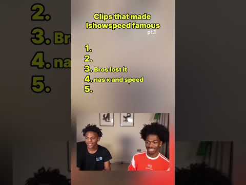 Clips that made ishowspeed famous PT.1 #follow #ishowspeed #ishowspeedshorts #memes #funny