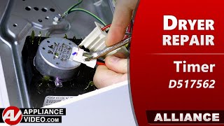 Speed Queen Dryer: No Heat - Timer Repair