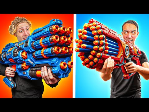 J'affronte Bilel Dans Une Énorme Bataille de Nerf !