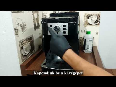 Delonghi Magnifica S vízkőoldása