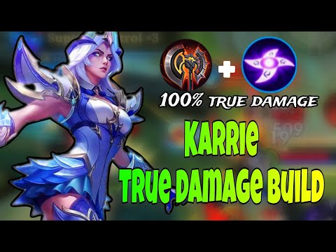 Karrie True Damage Build - karrie best build 2025