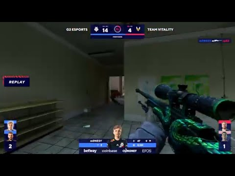 M0NESY XTREME MODE - 4K vs VITALITY |BLAST SPRING FINALS