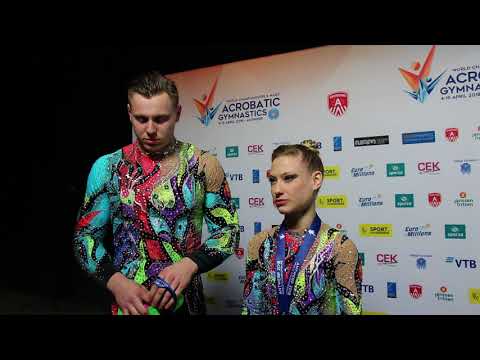 Interview gold medal winners MXP - Marina Chernova & Georgii Pataraia