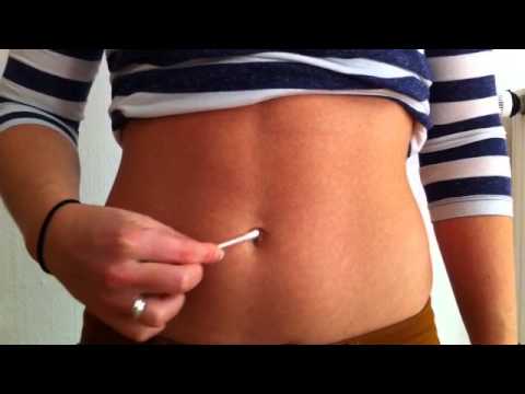 Bauchnabel pflegen / Nabel sauber halten / Körperpflege