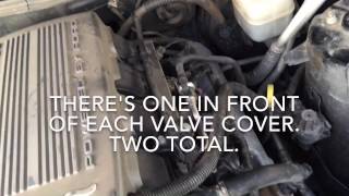 Camshaft position sensor replacement on a 4.6 mustang gt.