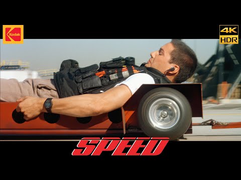 Speed (1994) Dismantle The Bomb Movie Clip scene 4K HDR10 Kodak 5247 Keanu Reeves