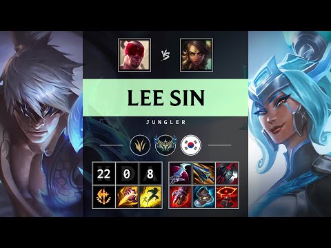 Lee Sin Jungle vs Nidalee: Triple Kill, Legendary - KR Challenger Patch 14.18