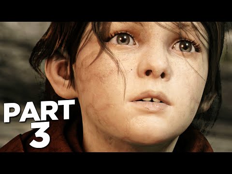 A PLAGUE TALE REQUIEM PS5 Walkthrough Gameplay Part 3 - HUGO (FULL GAME)
