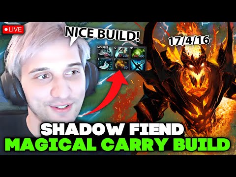 SHADOW FIEND MAGICAL CARRY BUILD by ARTEEZY!