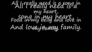 All I Really Need by Raffi