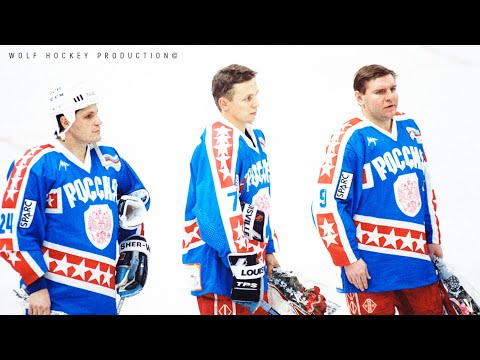 ЦСКА - "Звезды НХЛ" 1994 год "Российские звезды НХЛ - детям" Обзор Матча