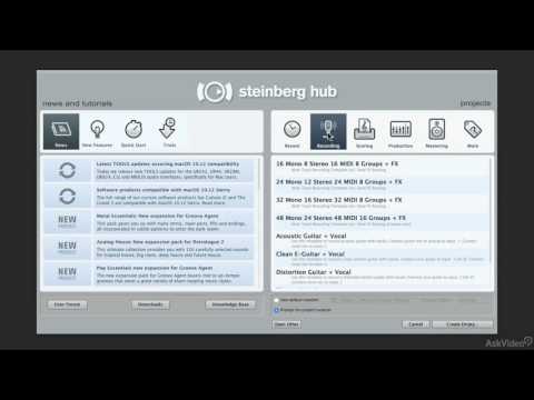 Cubase 9 101: Absolute Beginner's Guide - 6. Proper Project Creation