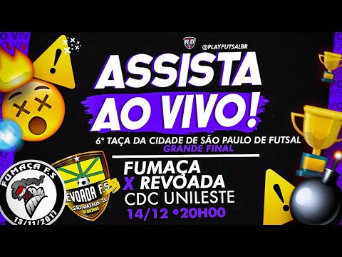 Fumaça v Revoada | Grande Final da 6ª Taça São Paulo Futsal 2021 (OURO) | AO VIVO
