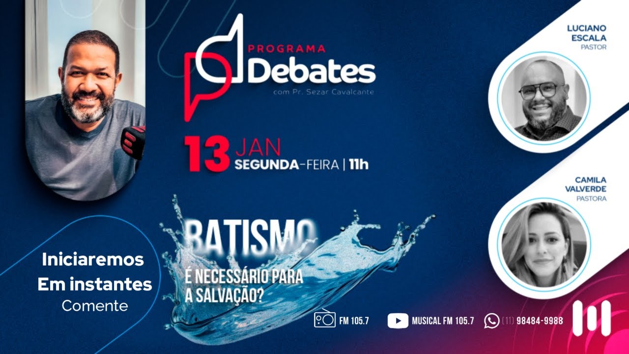 Batismo: É necessário para a salvação?