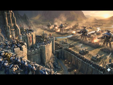 7,000,000 Uruk-Hai ATTACK Helm's Deep DEFENDED by Space Marines - Ultimate Epic Battle Simulator 2